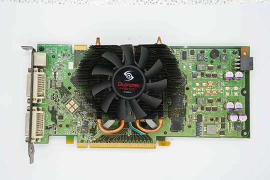 丽台Winfast PX8800 GT ZL 512MB显示卡（nVIDIA GeForce 8800 GT芯片）